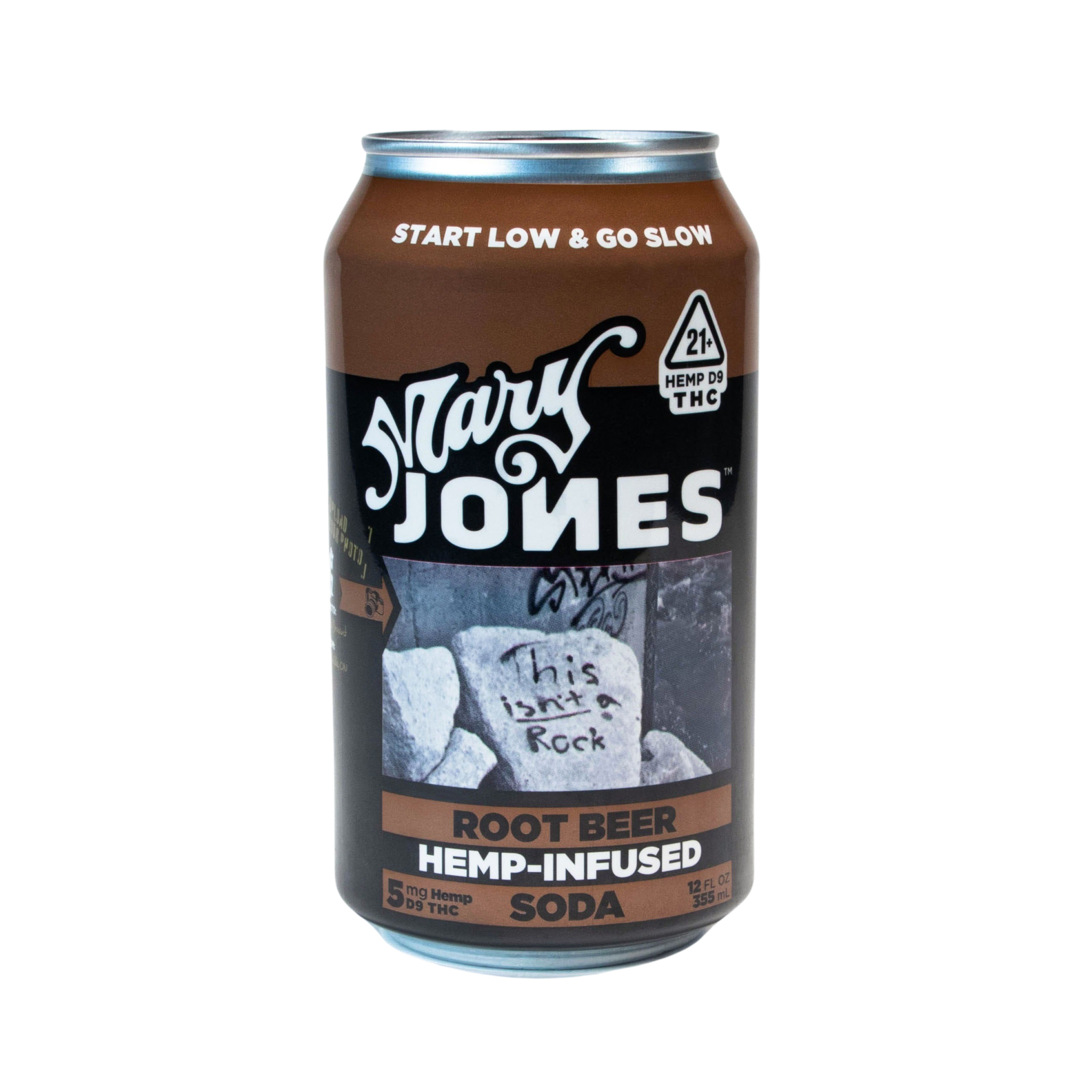 Delta 9 THC Infused Soda (Root Beer) Mary Jones