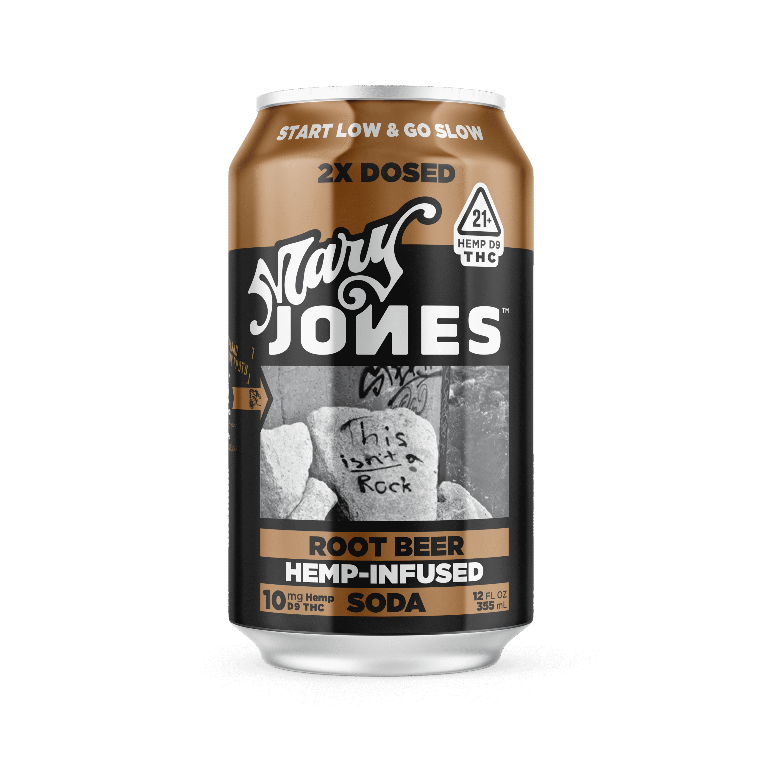 Delta 9 THC Infused Soda (Root Beer) - Mary Jones